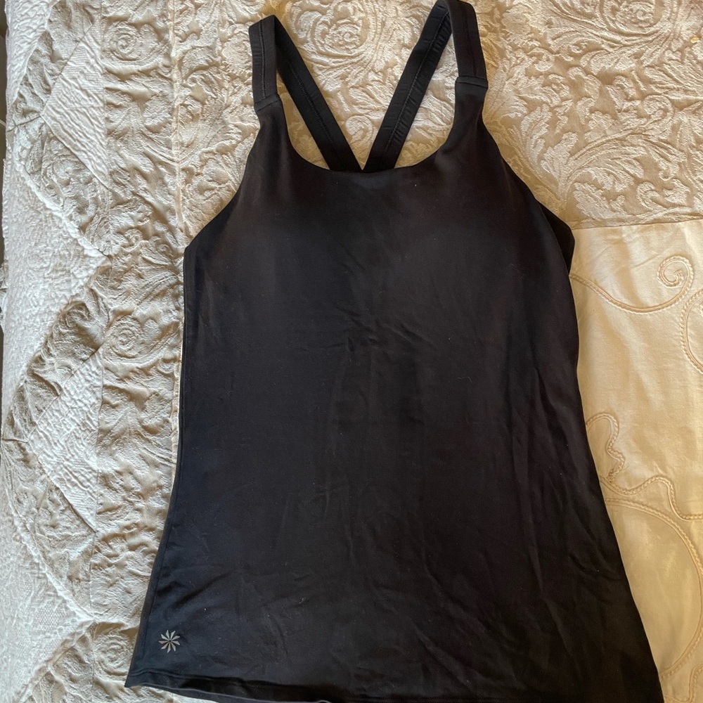 Athleta tank top with built in bra